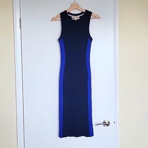 Michael Kors Midi Rib Knit Dress, Small